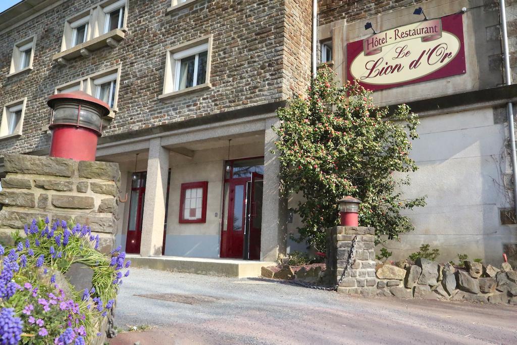 Saint-Hilaire-du-Harcouët Hotel Restaurant Le Lion D'Or מראה חיצוני תמונה